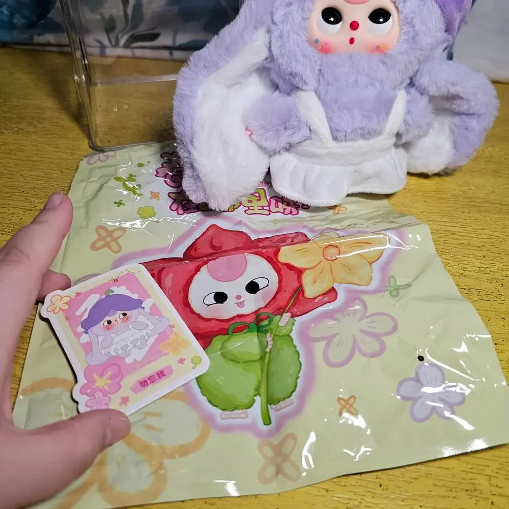 Baby Three Where's Spring Purple Bunny Rabbit 360 Boba Eyes Pink Hair O Mouth